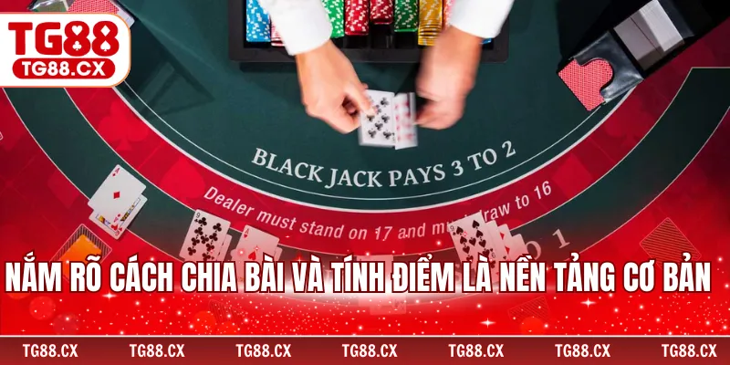 Nắm rõ cách chia bài và tính điểm là nền tảng cơ bản