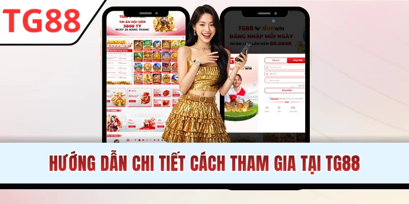 Đăng ký tài khoản tại TG88 đơn giãn